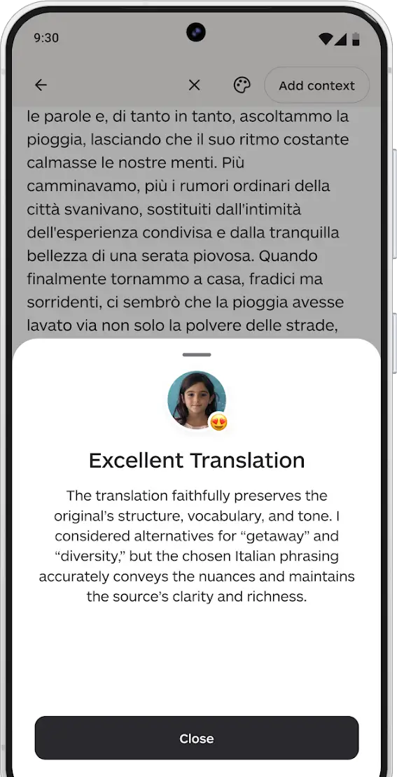 Translation Feedback