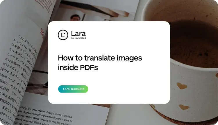 Translate Images in PDFs (Scanned Too)